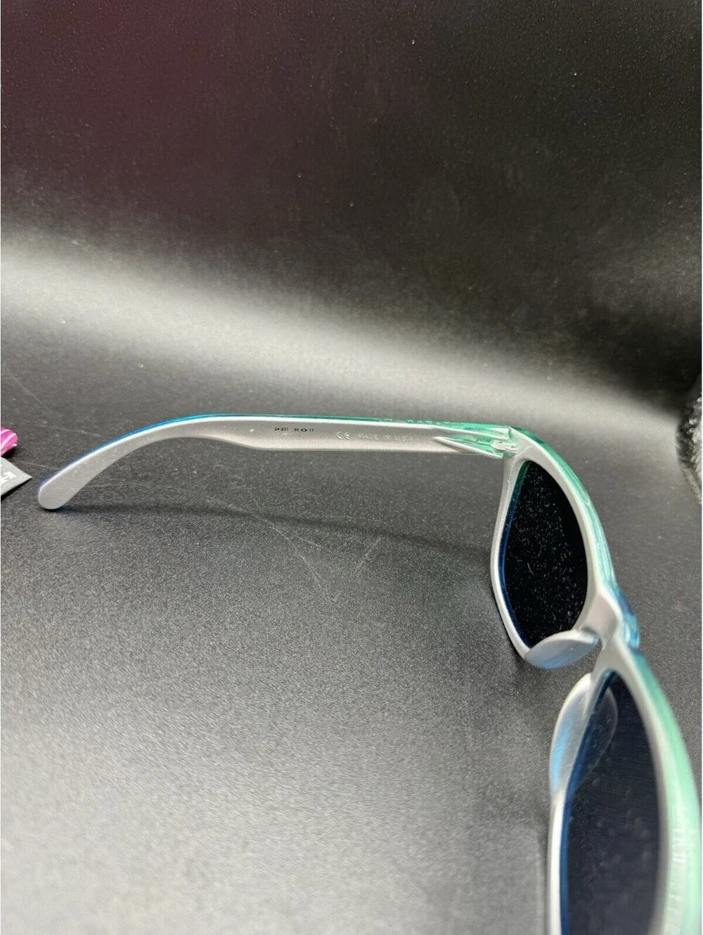 Oakley Frogskin Marine Fade/Blue Iridium Lenses 24-237